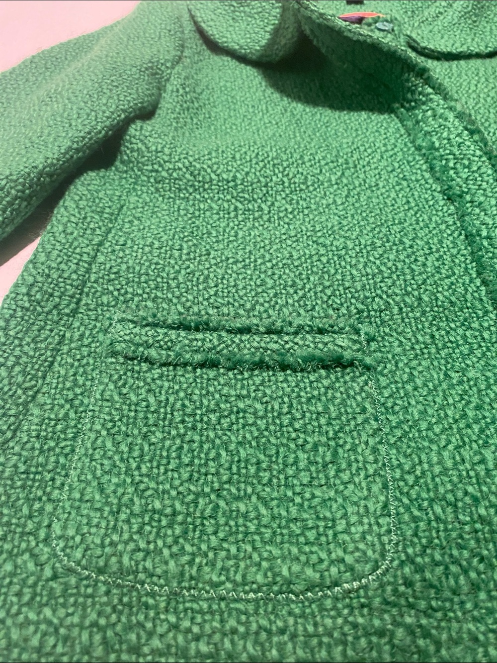 Green Wool Boden Women’s Size 12 Jacket - Picture 6 of 12